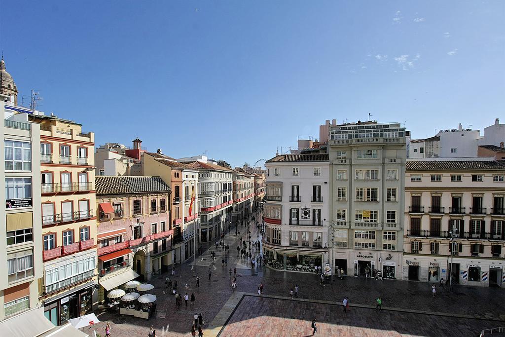 Apartamentos Plaza Constitucion - Larios Málaga Eksteriør billede