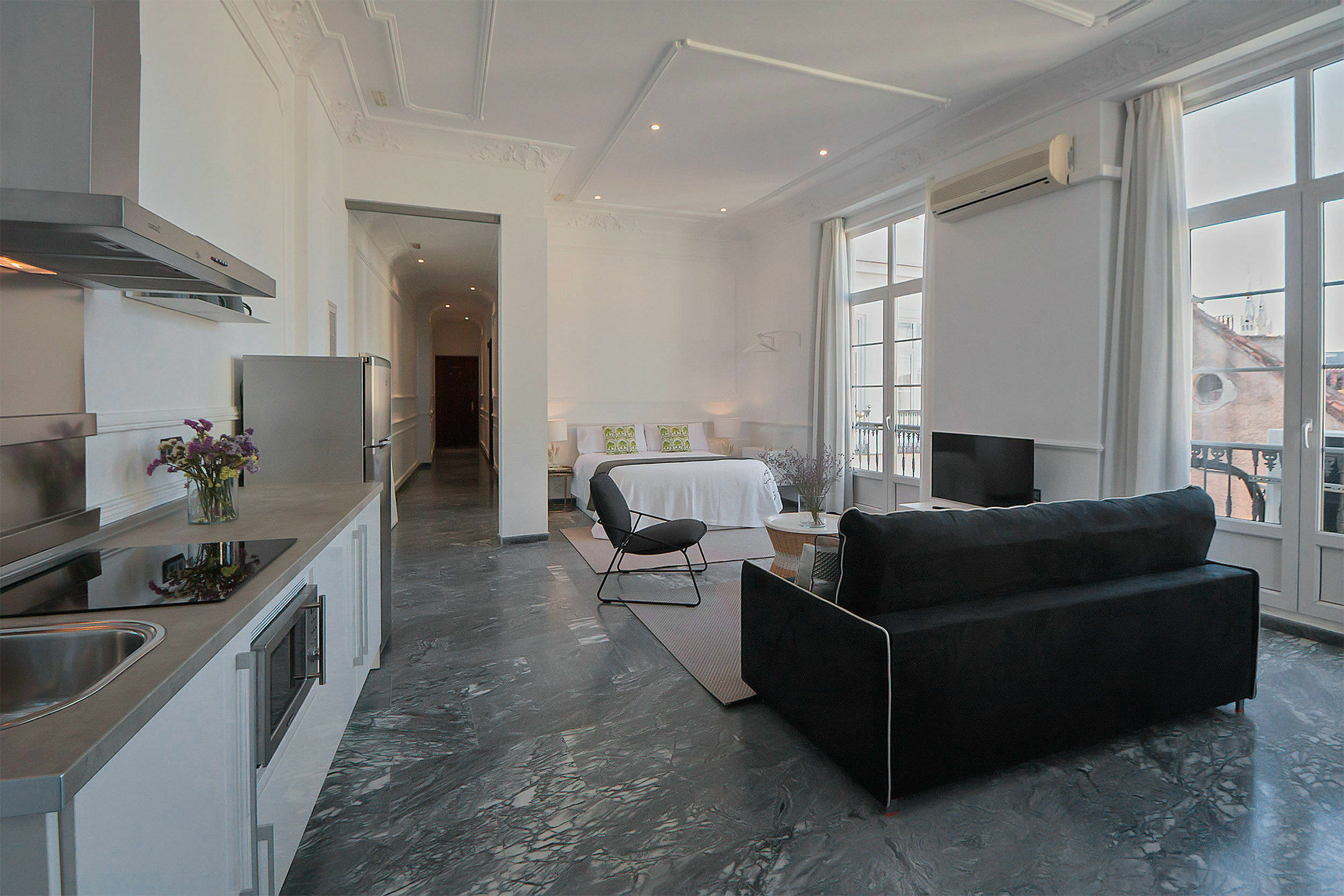 Apartamentos Plaza Constitucion - Larios Málaga Eksteriør billede